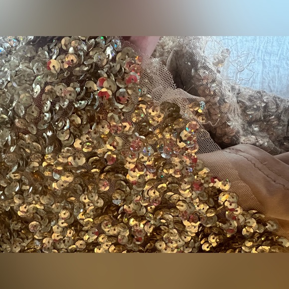 Sherri Hill High Slit Sequin Gown No. 54798 - Picture 10 of 12